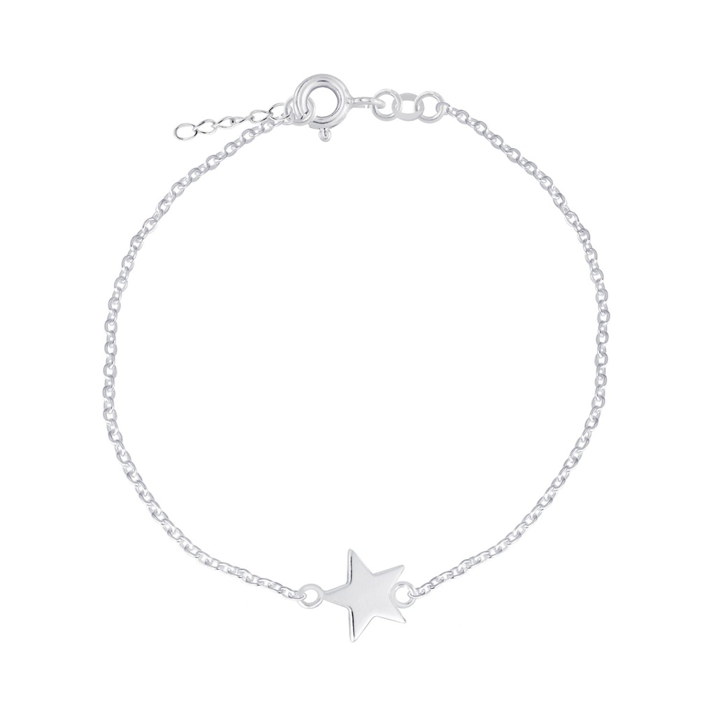Bracelet étoile en argent