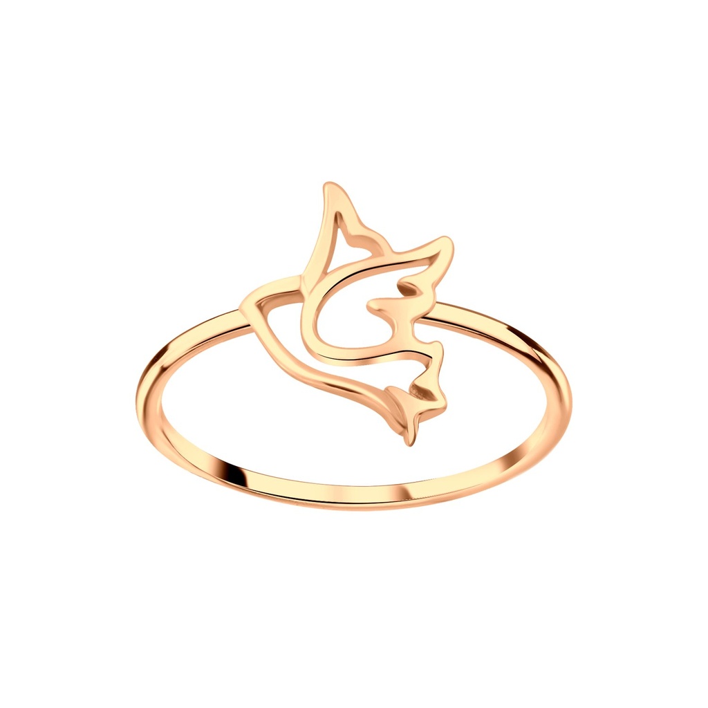 Bague oiseau en argent