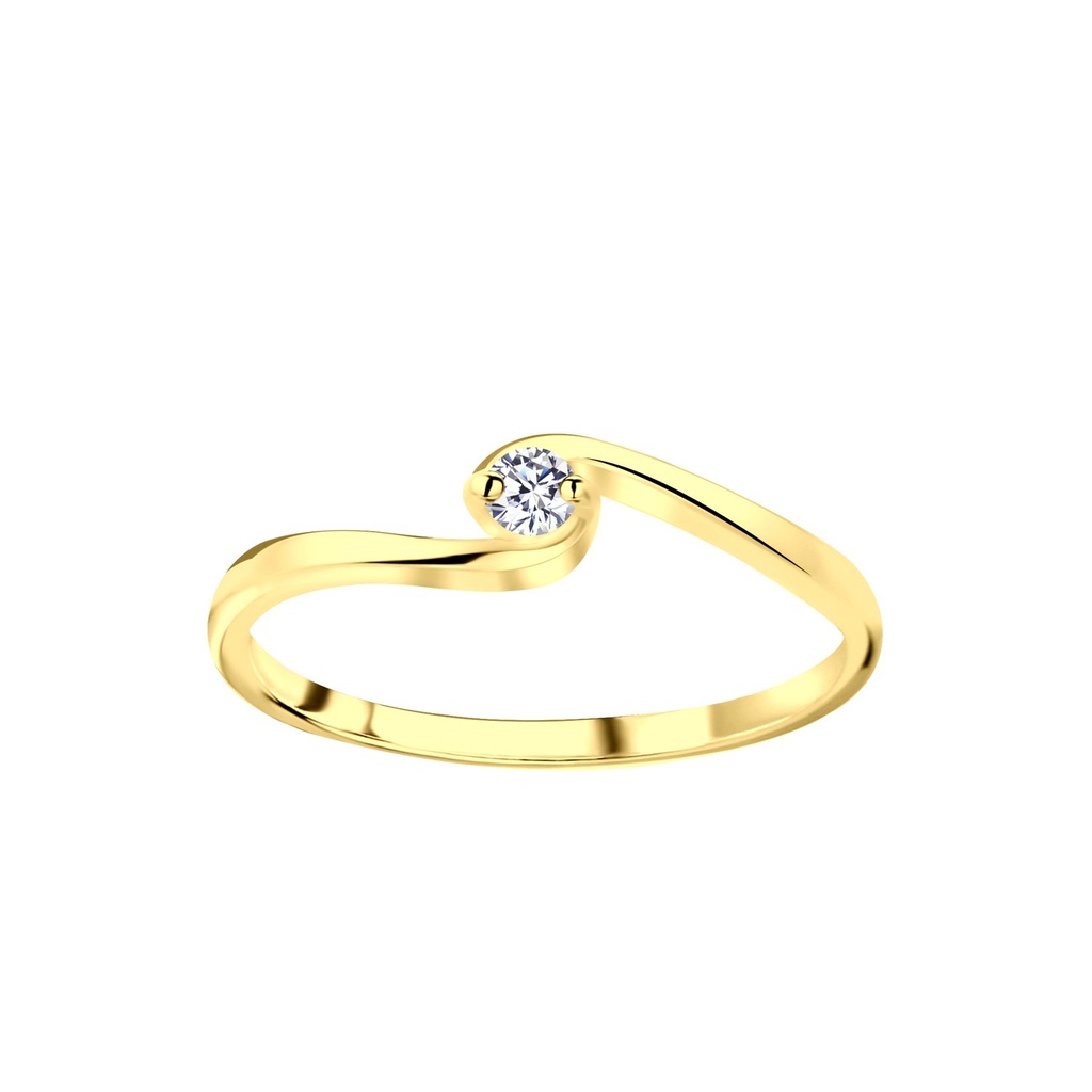 Silver Cubic Zirconia Ring