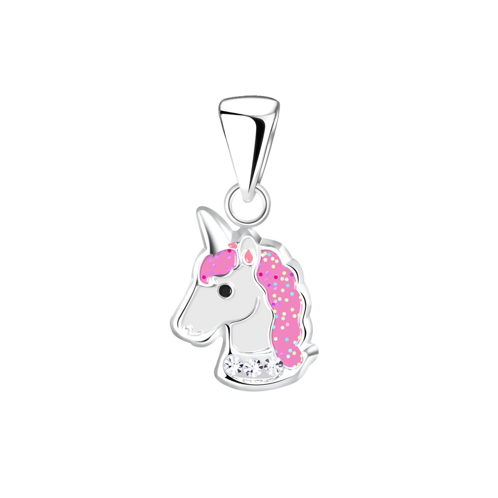 Pendentif licorne en argent