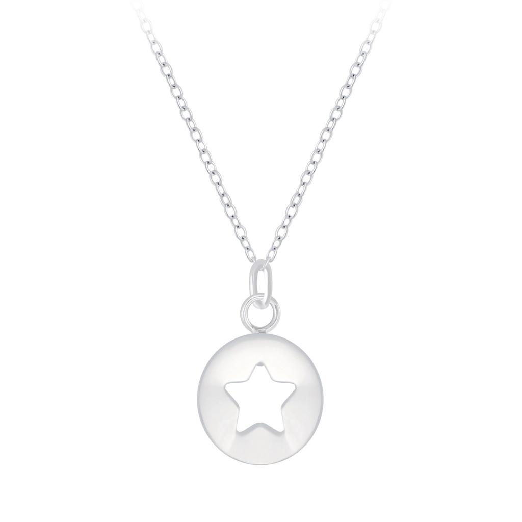 [10007543] Collier étoile en argent
