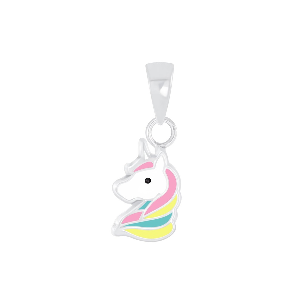 Pendentif licorne en argent