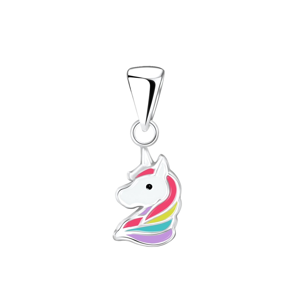 Pendentif licorne en argent