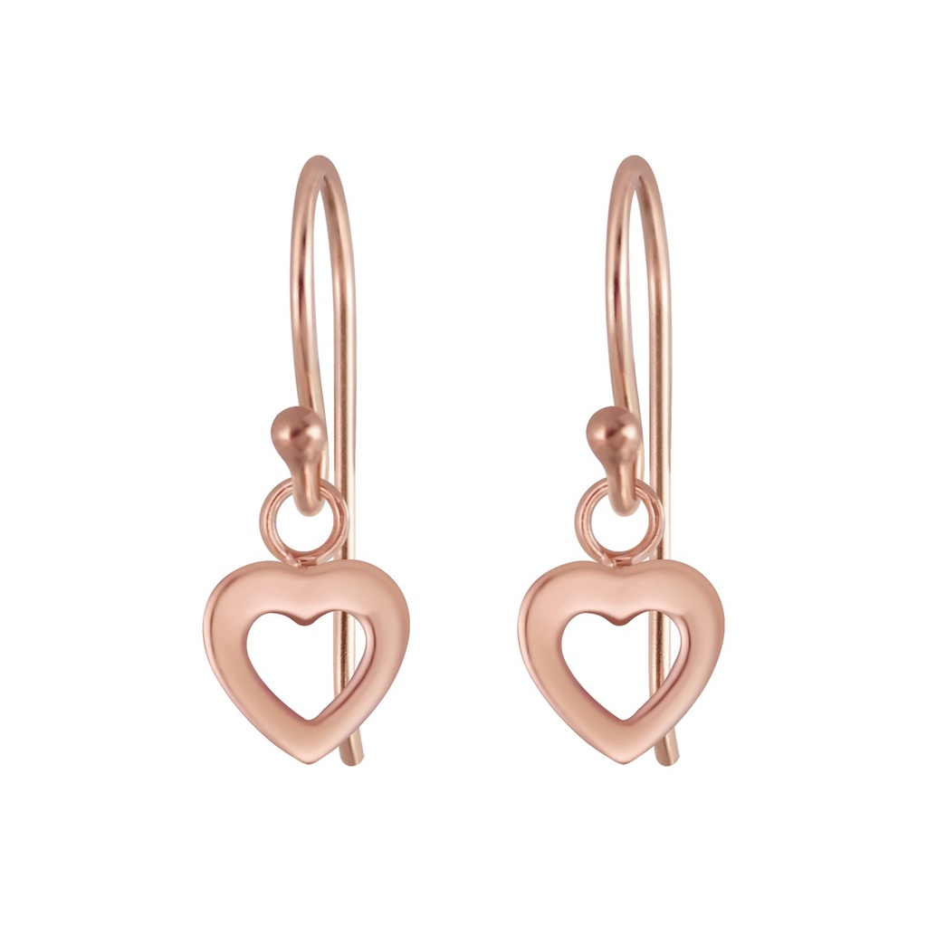 Silver Heart Earrings