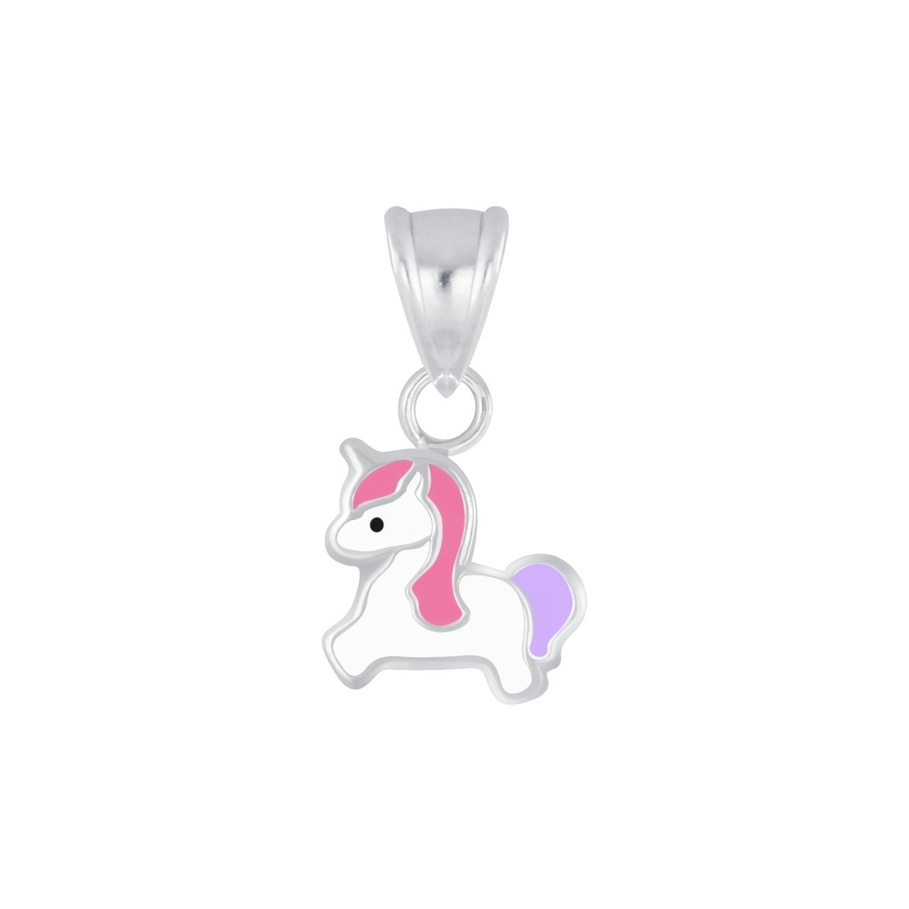 Pendentif licorne en argent
