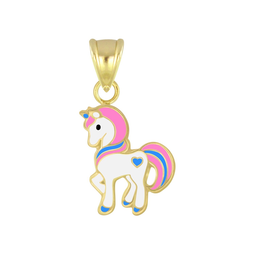 Pendentif licorne en argent