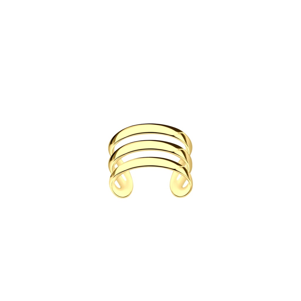 Ear cuff triple ligne en argent