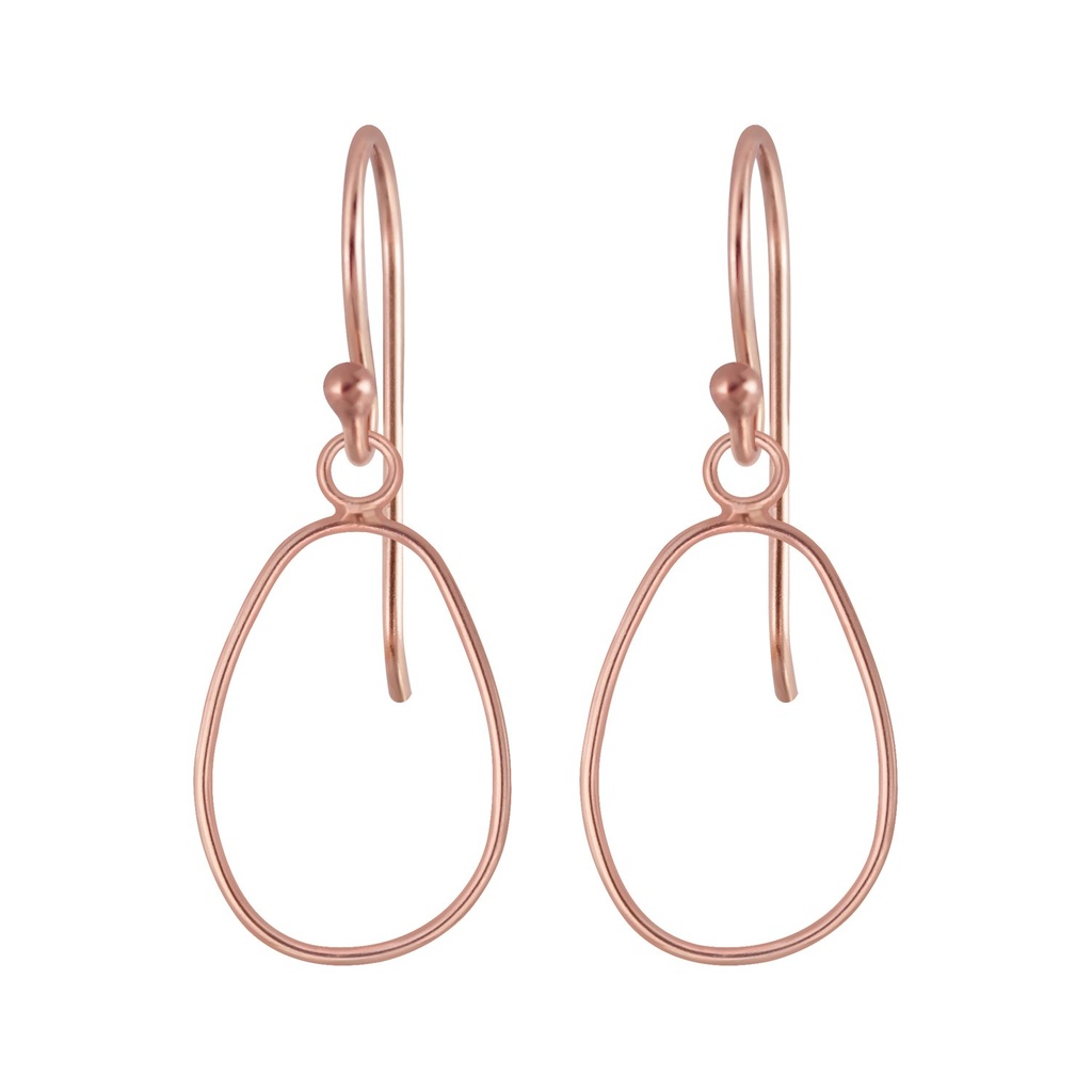 Boucles d'oreilles fil en argent