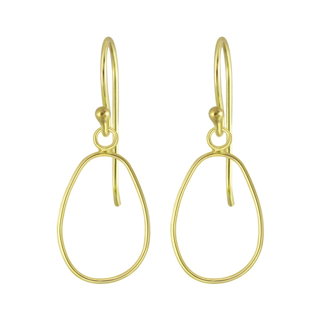 Boucles d'oreilles fil en argent