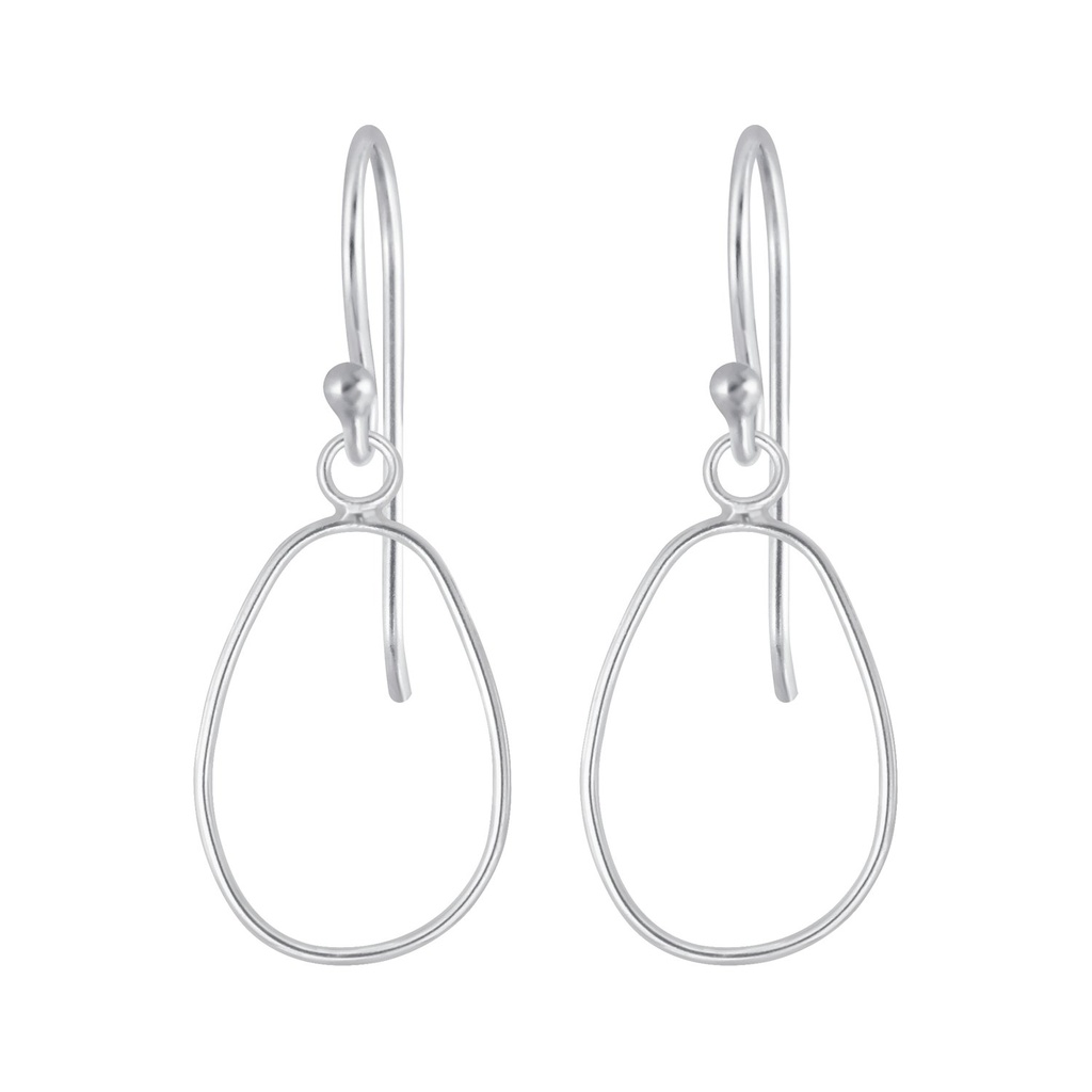 Silver Wire Earrings