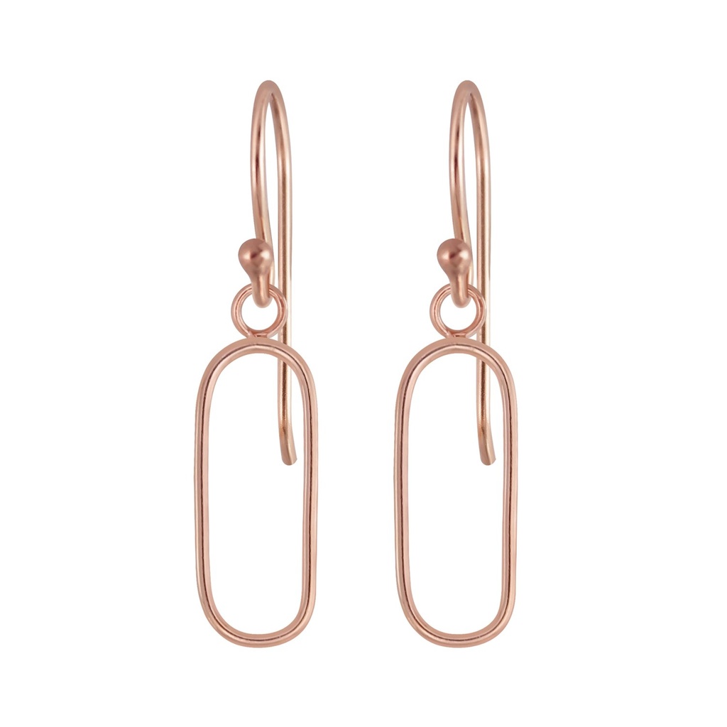 Boucles d'oreilles fil en argent
