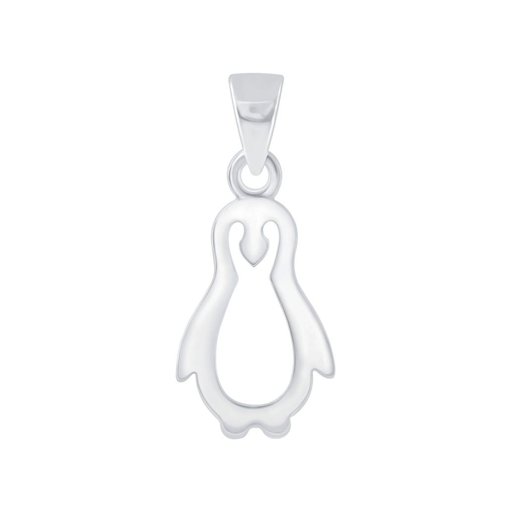 Silver Penguin Pendant
