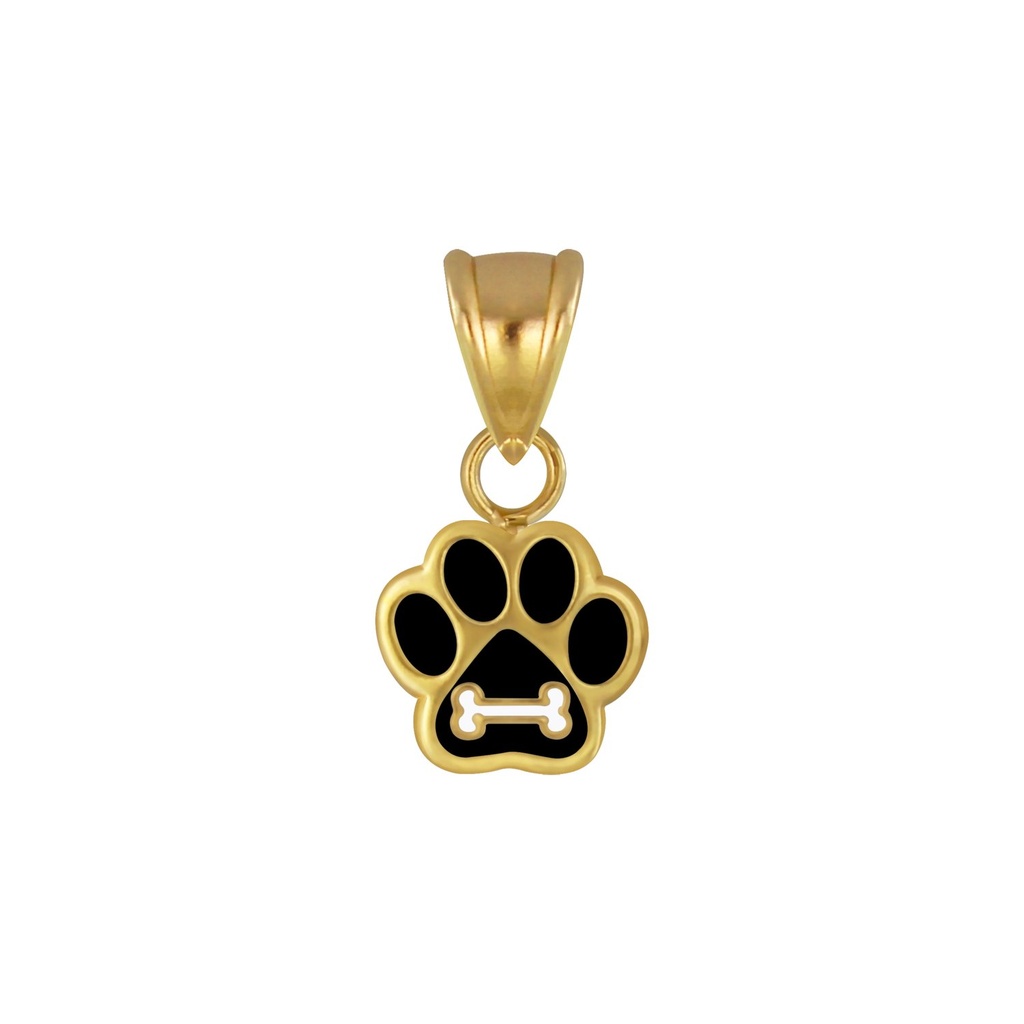 Silver Paw Print Pendant