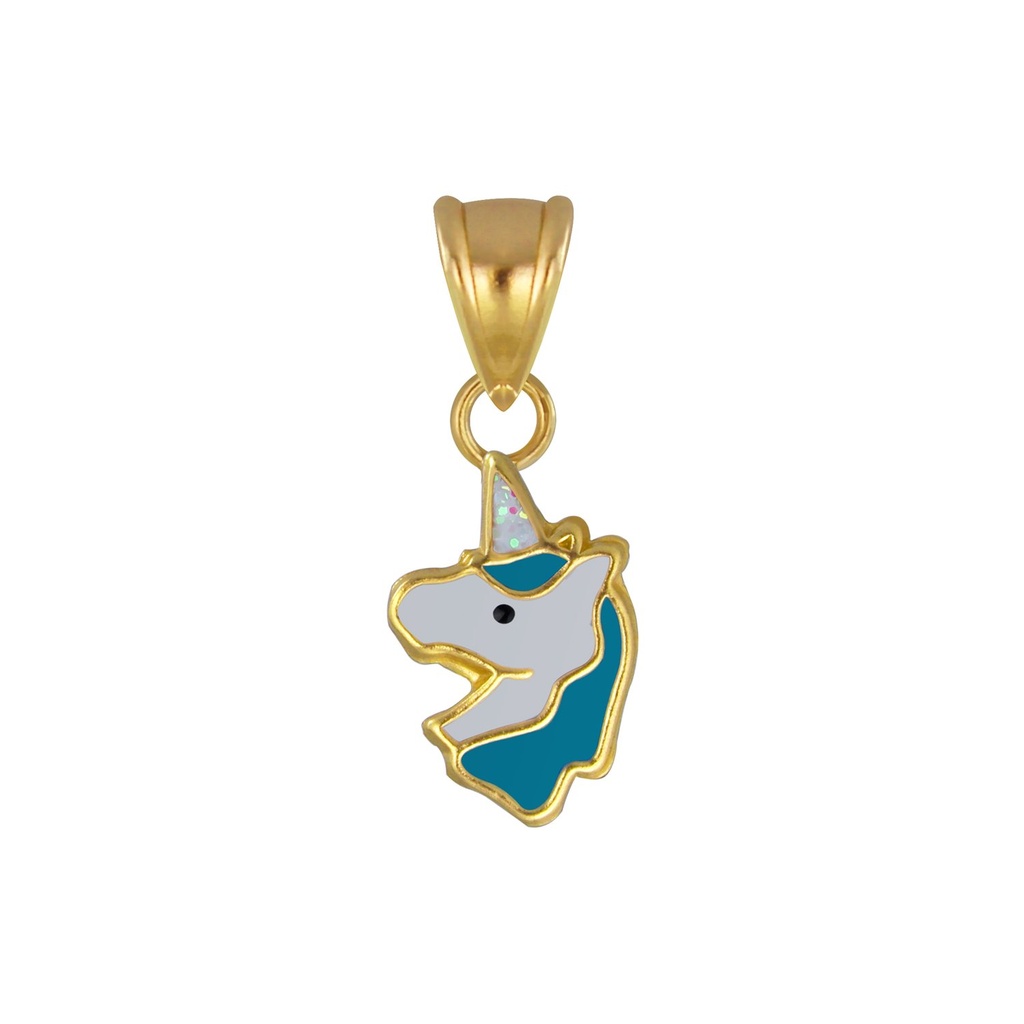 Pendentif licorne en argent