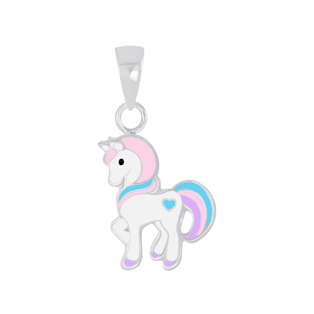 Silver Unicorn Pendant