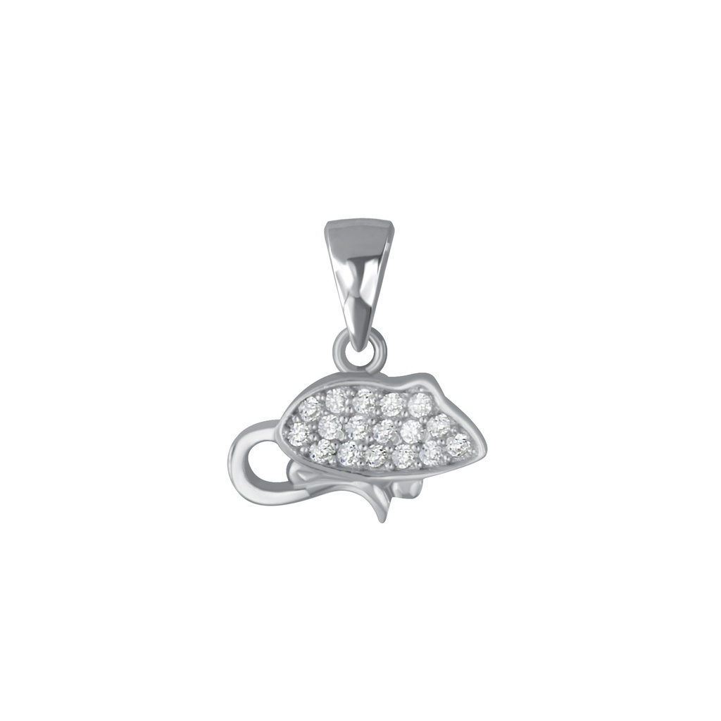 Pendentif souris en argent