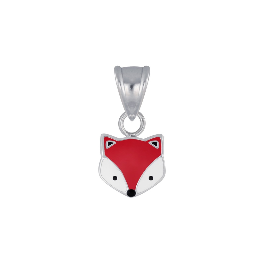 Pendentif renard en argent