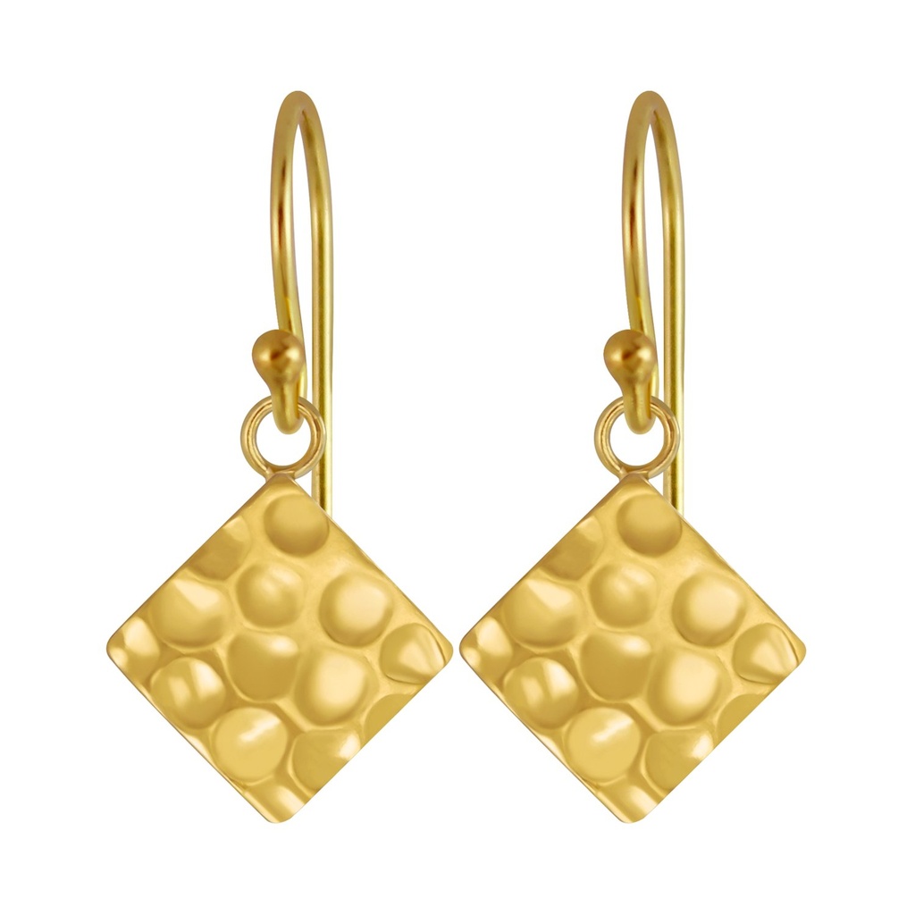 [10005860] Boucles d'oreilles carrées en argent
