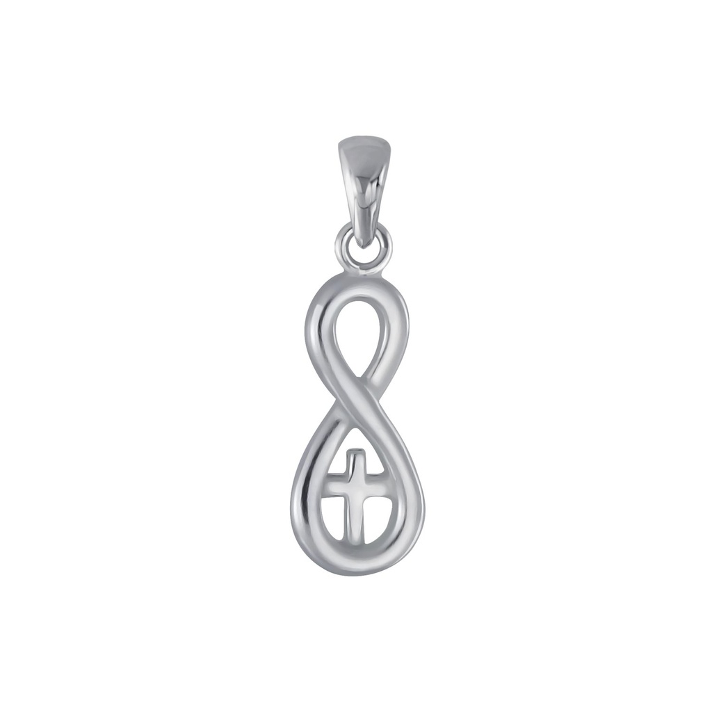 Pendentif infini en argent