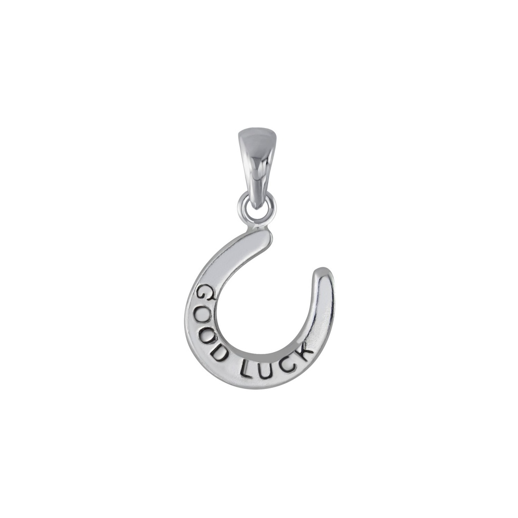 Silver Horseshoe Pendant