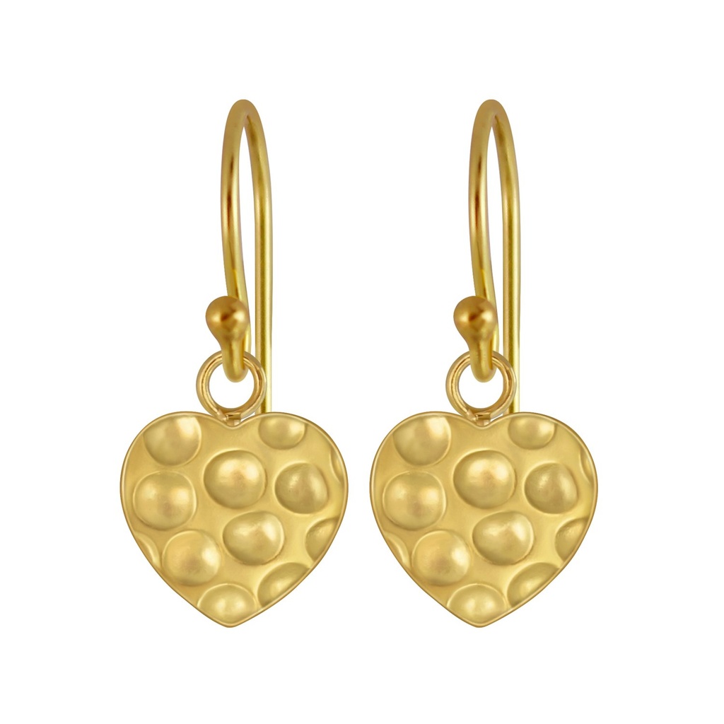 Silver Heart Earrings