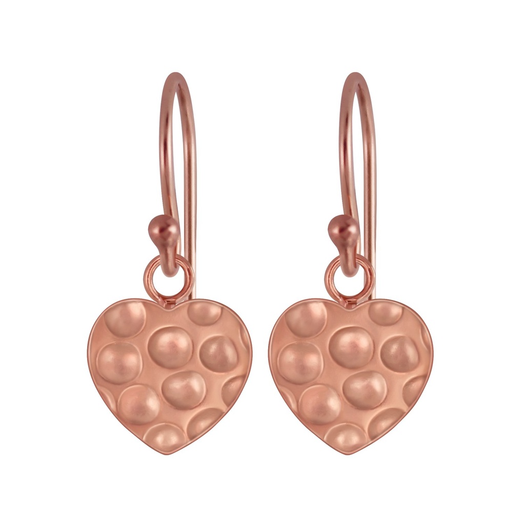 Silver Heart Earrings