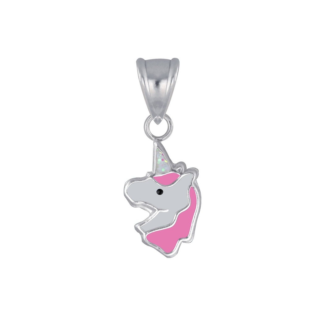 Pendentif licorne en argent