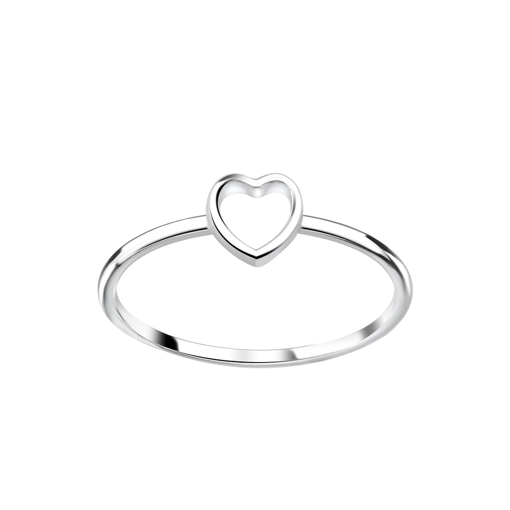 Silver Heart Ring
