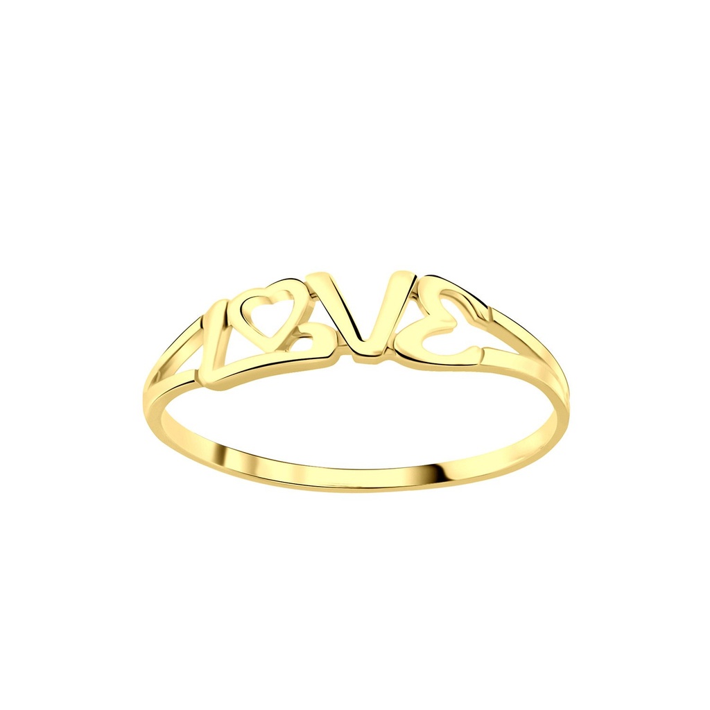 Bague amour en argent
