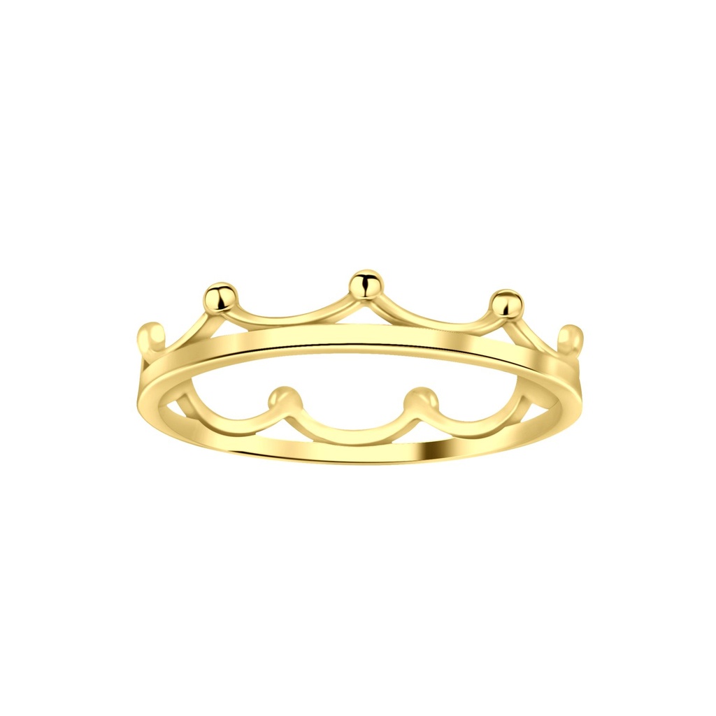Silver Crown Ring