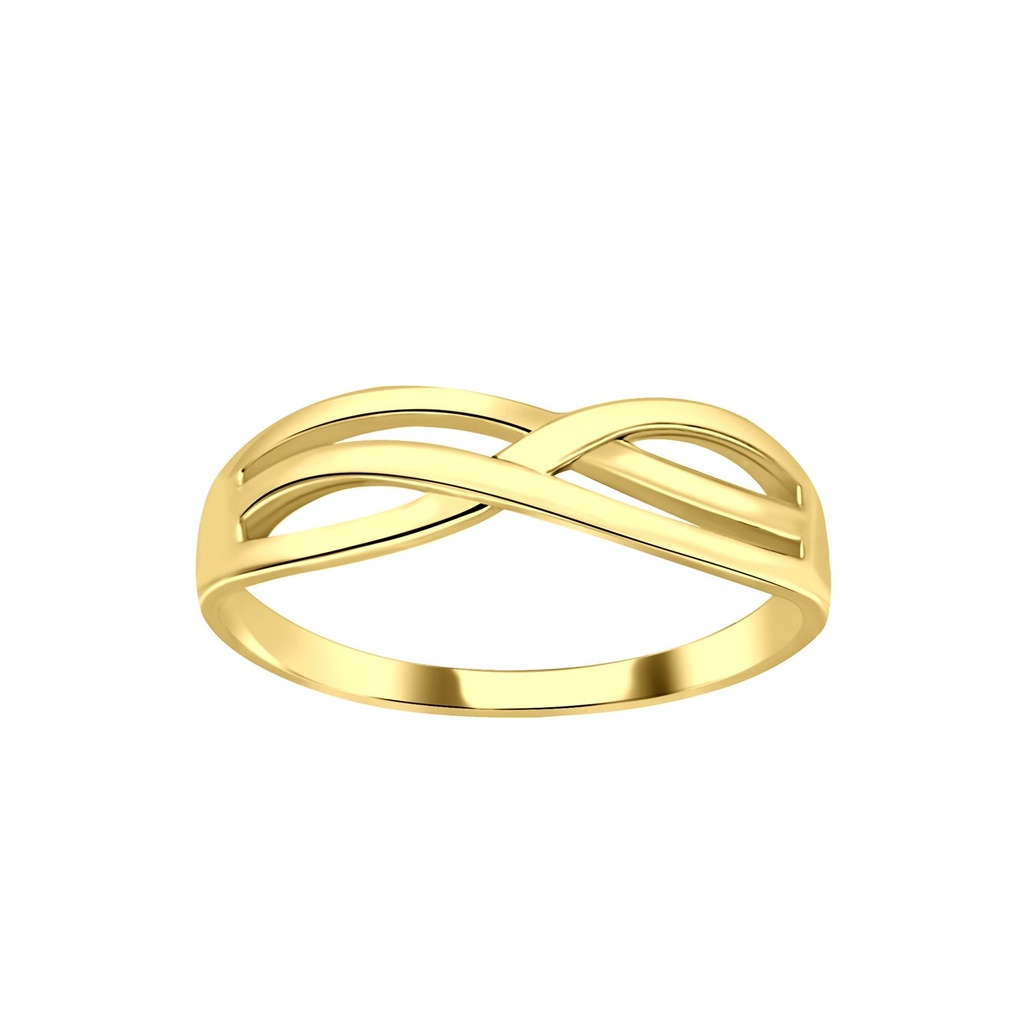 Silver Intertwined Ring