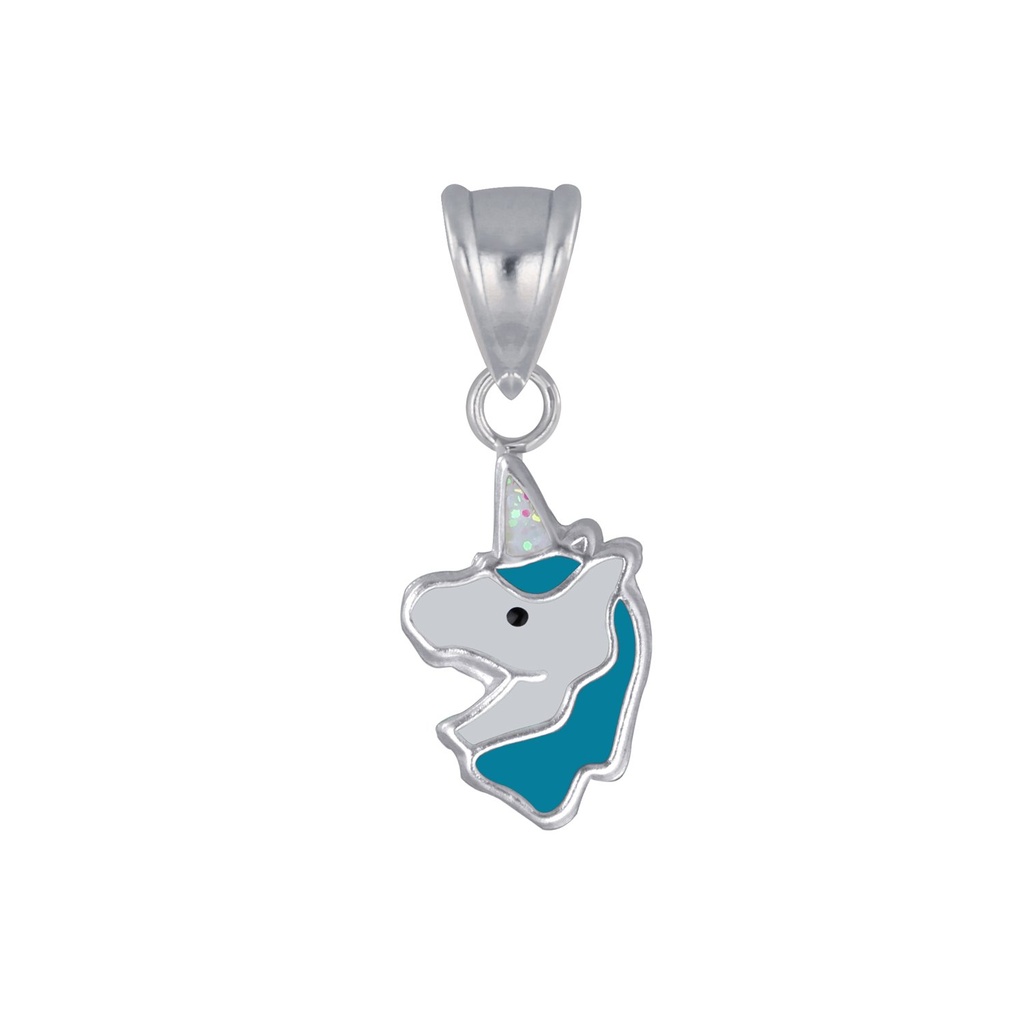 Silver Unicorn Pendant