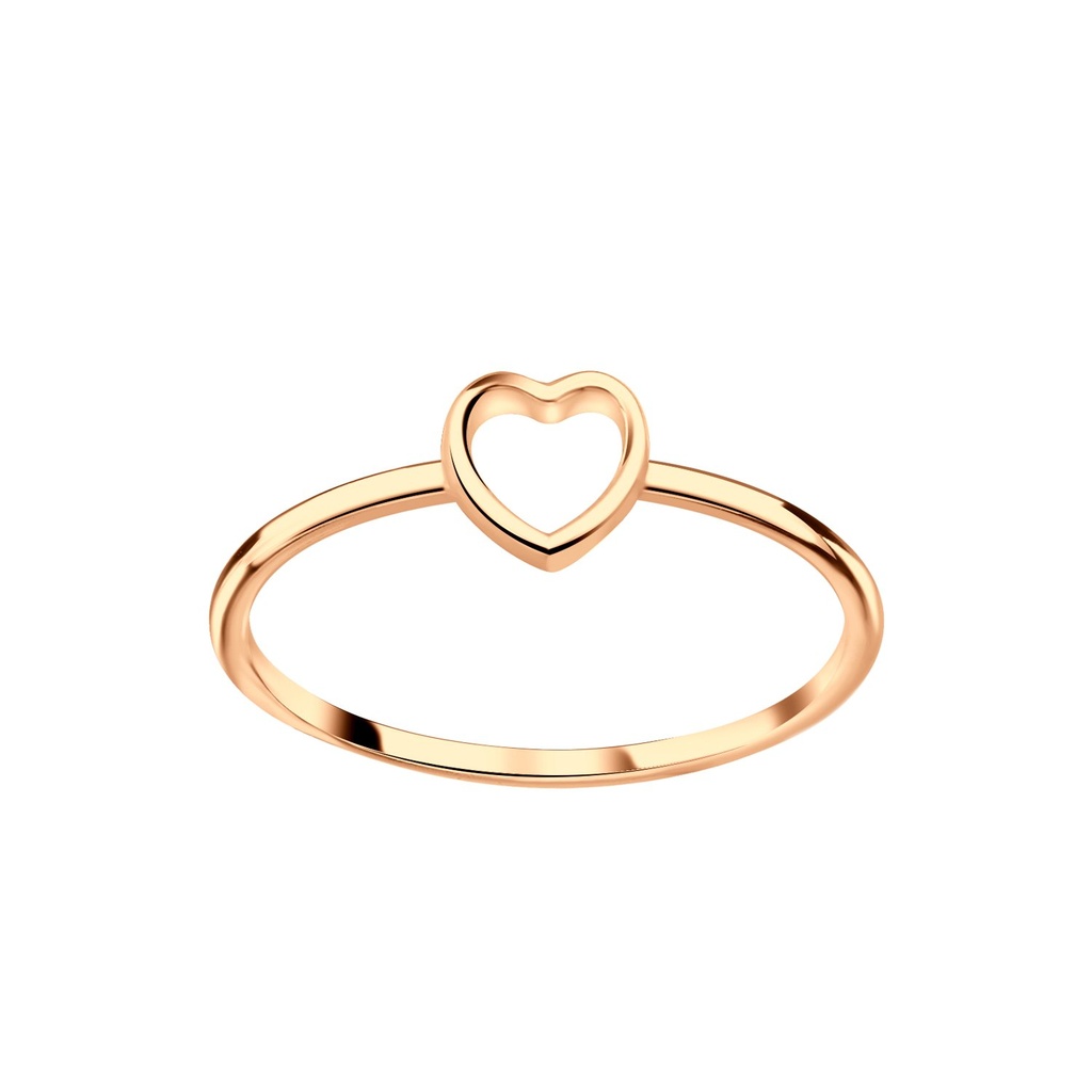 Bague cœur en argent
