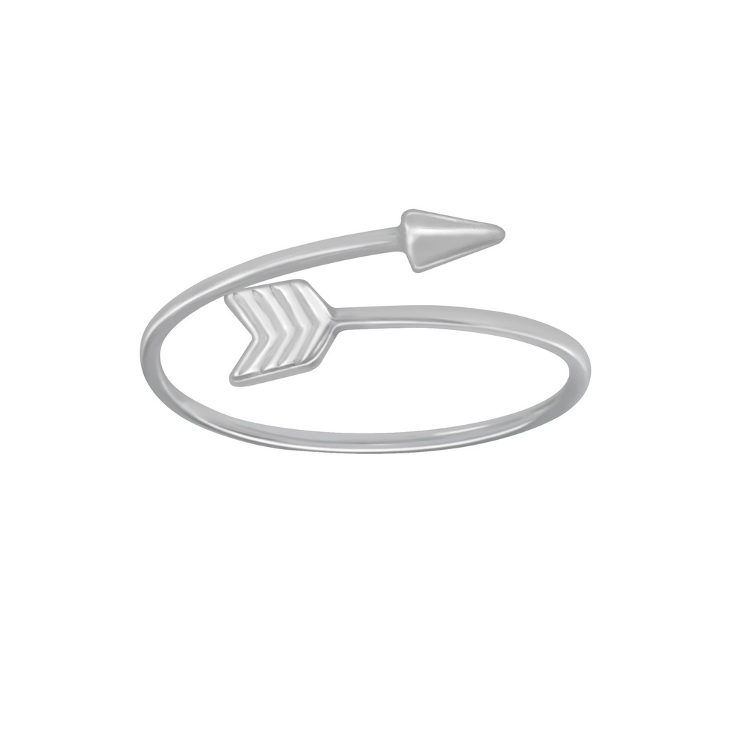 Bague flèche en argent