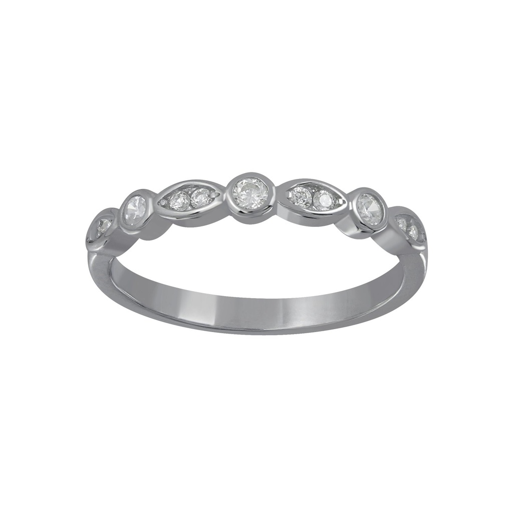 Bague éternité en argent