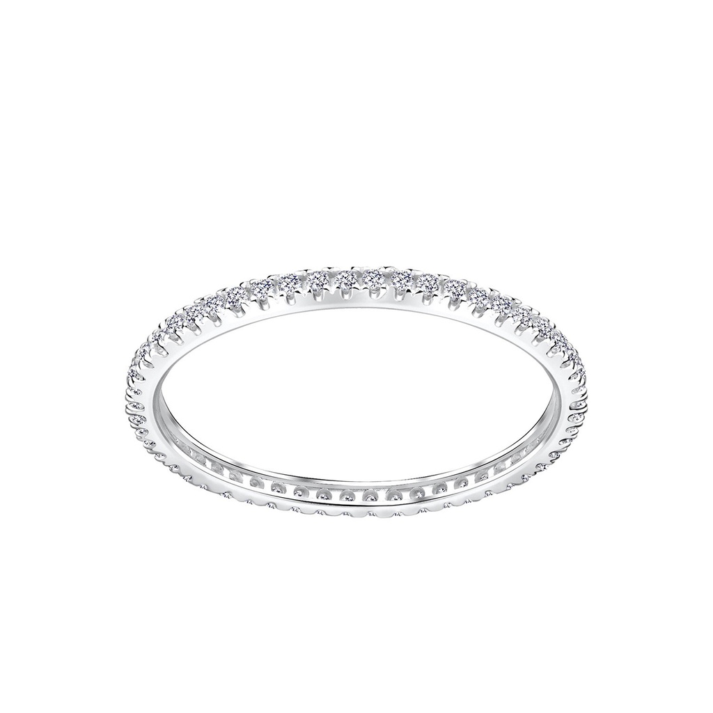 [10004942] Silver Eternity Ring (EU 52 / US 6)