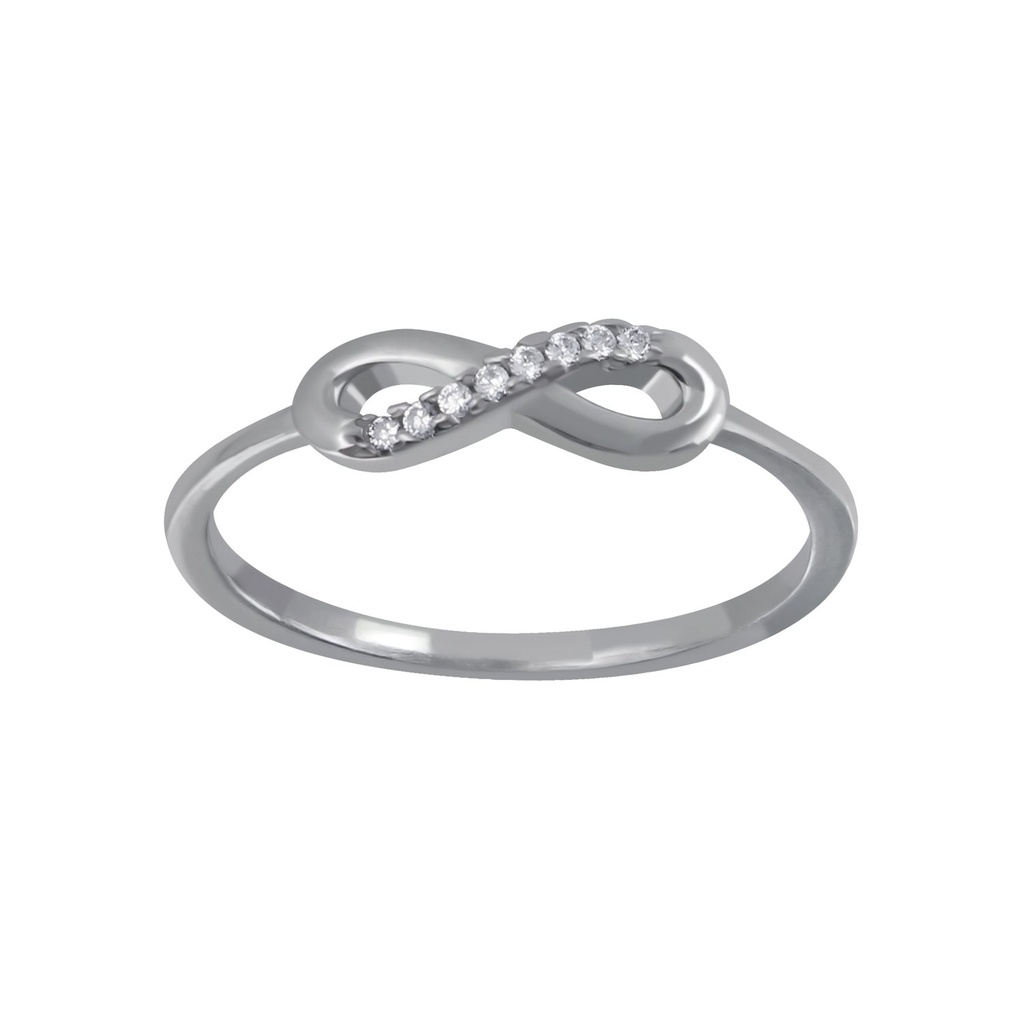 Bague infini en argent