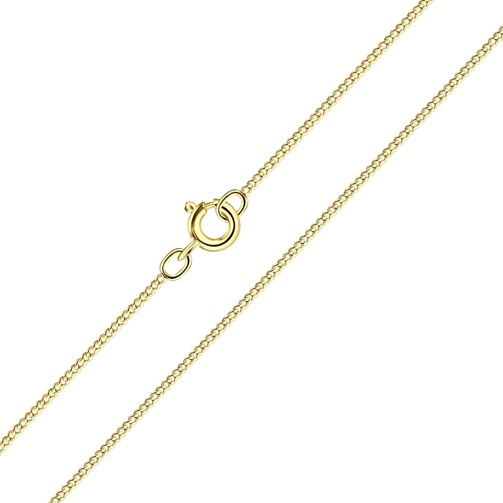 Chaîne gourmette en argent 50 cm
