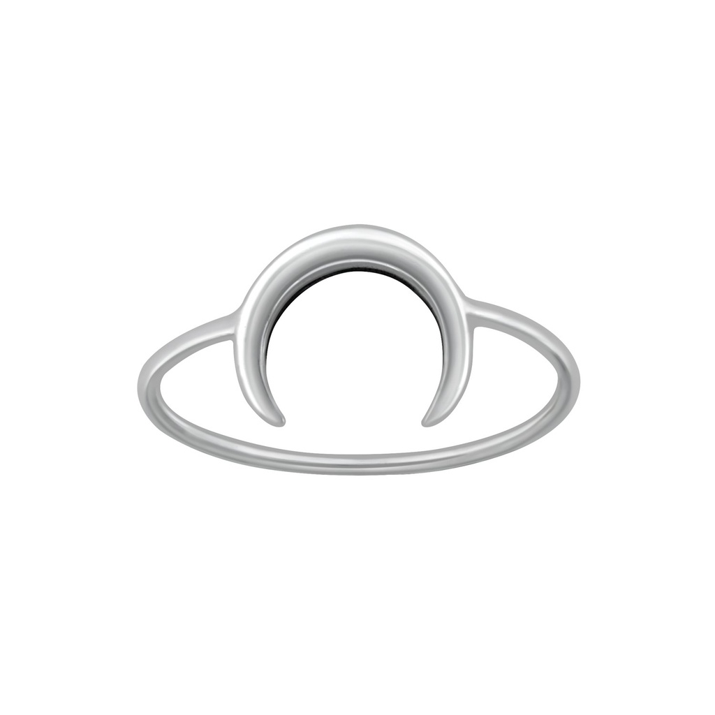 Silver Horn Ring
