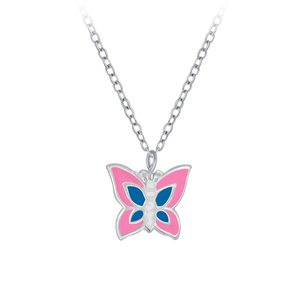 Silver Butterfly Necklace