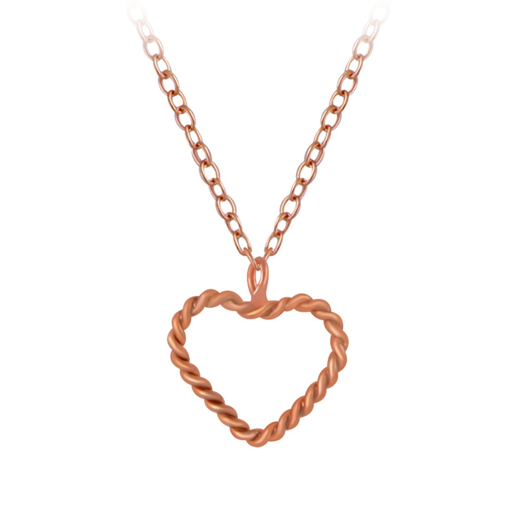 [10004655] Collier cœur en argent