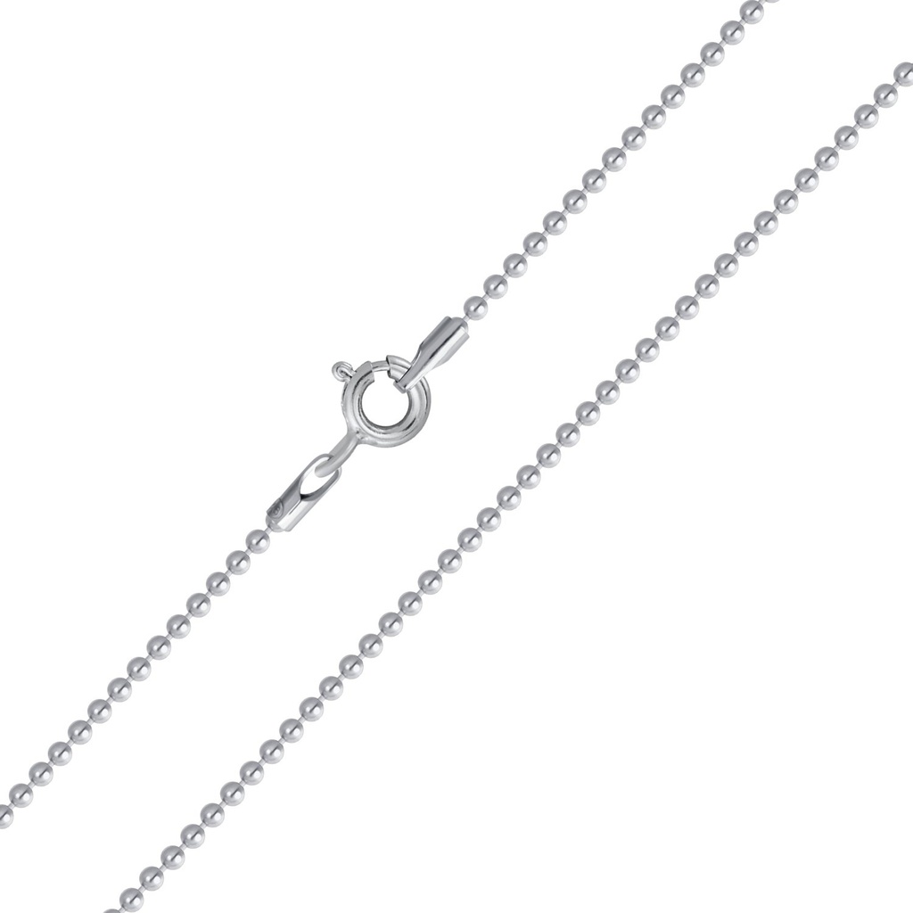 [10004642] Chaîne boule en argent 35 cm