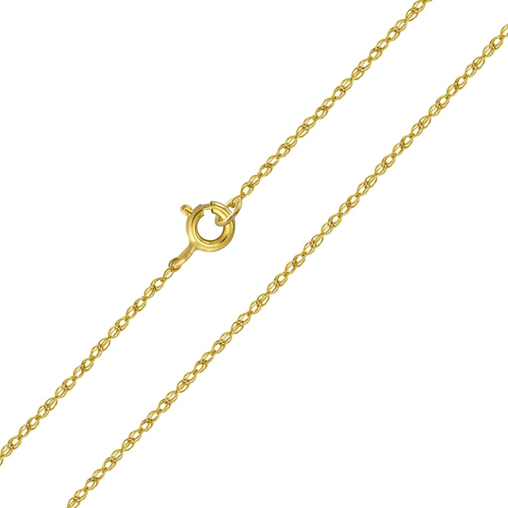 Chaîne corde en argent 50 cm