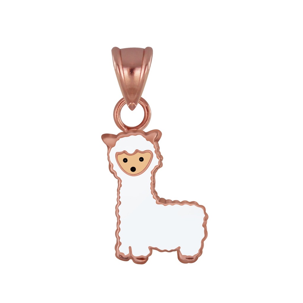 Silver Alpaca Pendant