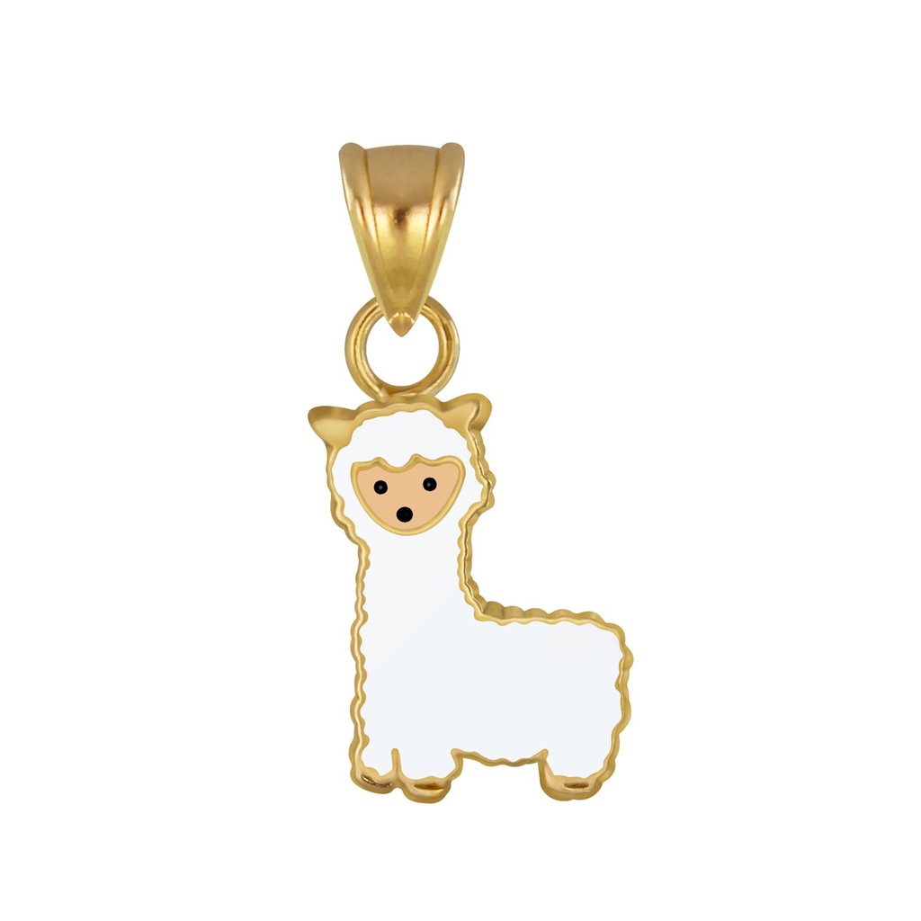 Silver Alpaca Pendant