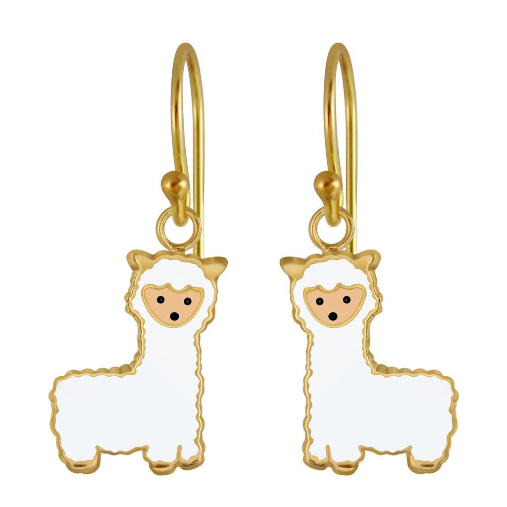 Silver Alpaca Earrings