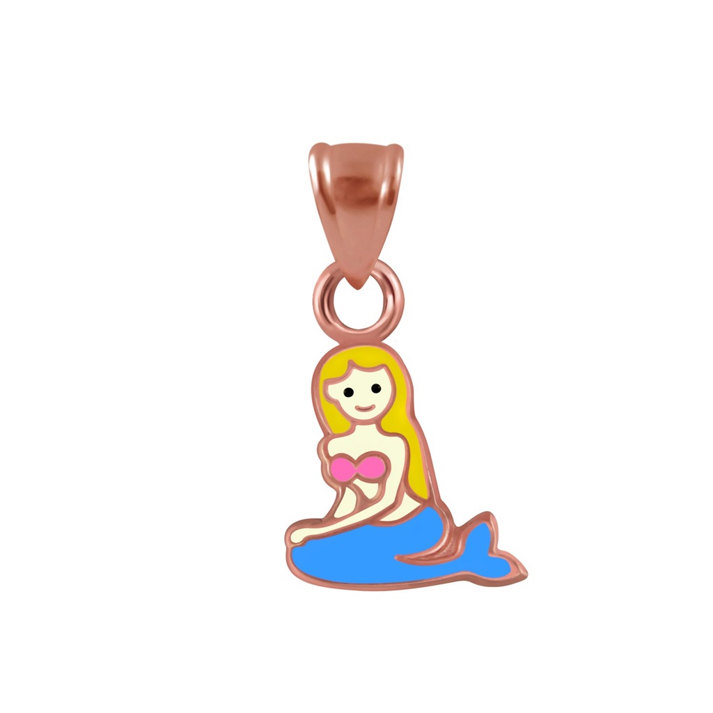 Pendentif sirène en argent