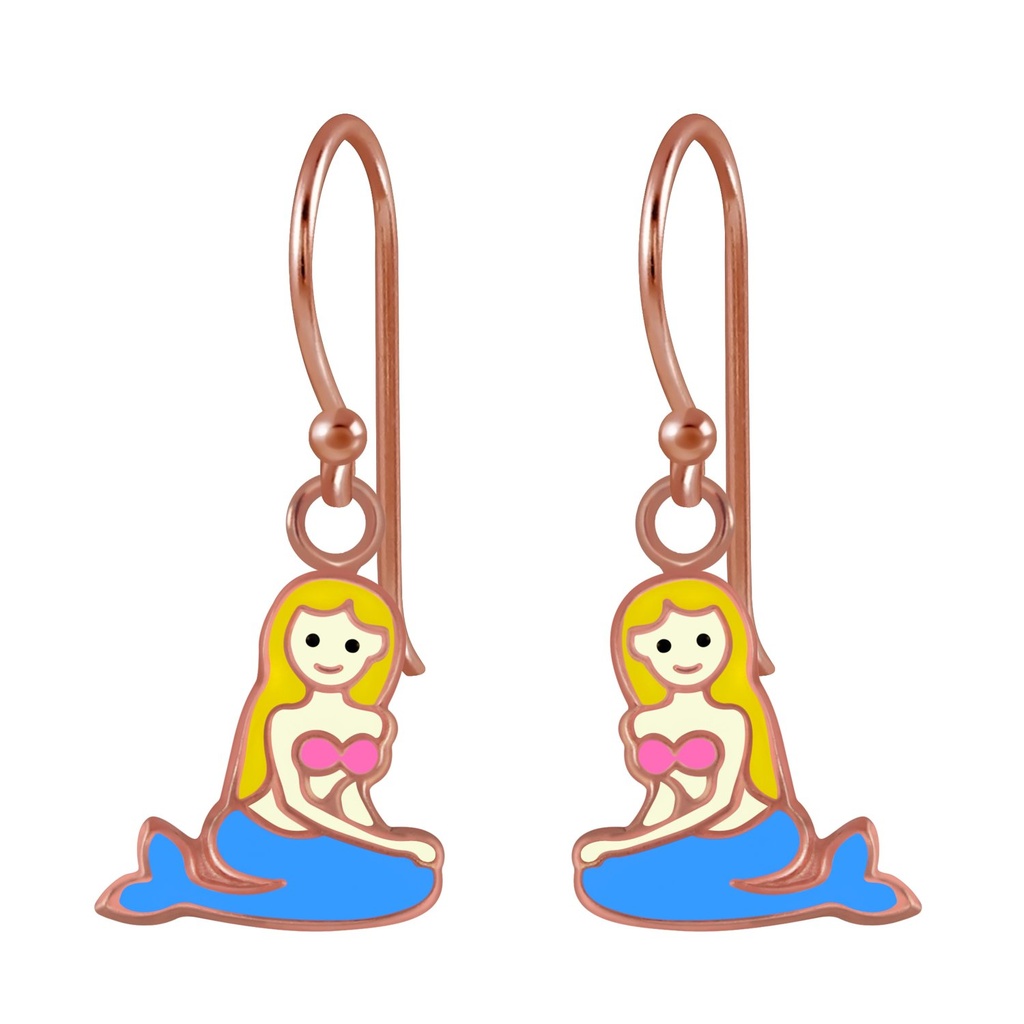 Silver Mermaid Earrings