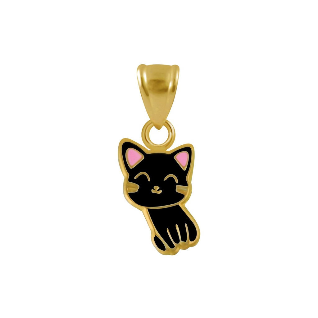 Silver Cat Pendant