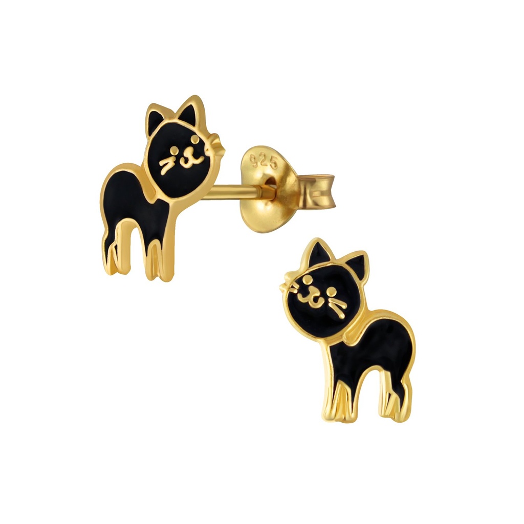 Puces d'oreilles puce en argent